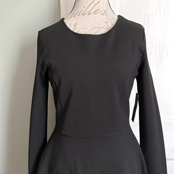 LULUS Forever Chic Black Long Sleeve Dress - Picture 3 of 14